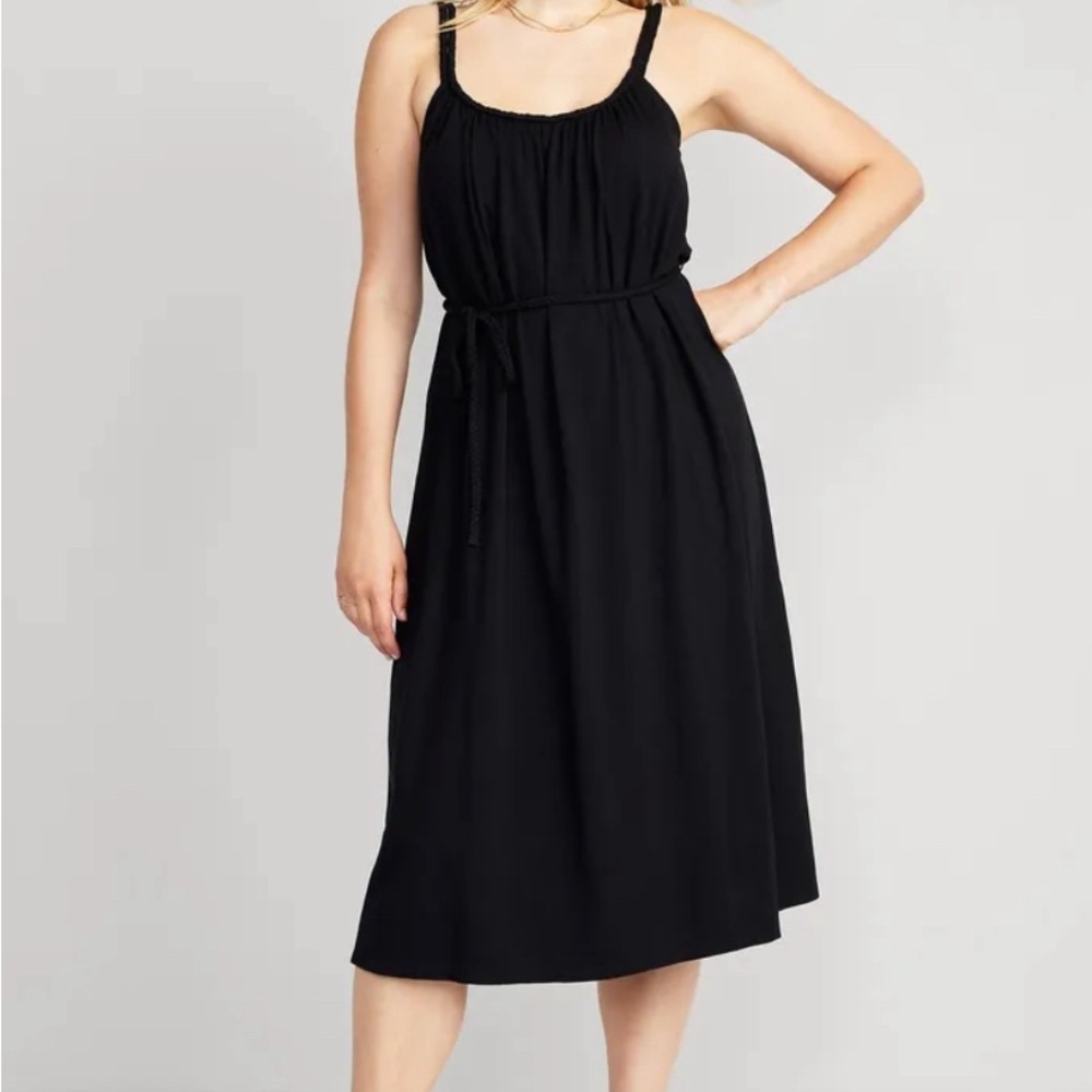 Maternity dress with tie NWT